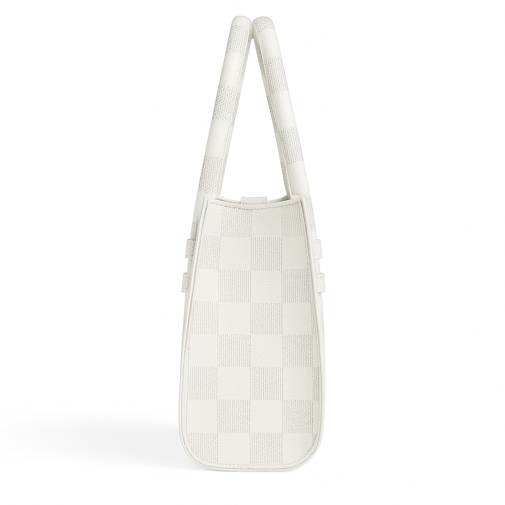 TYMO CheckWeave handbag