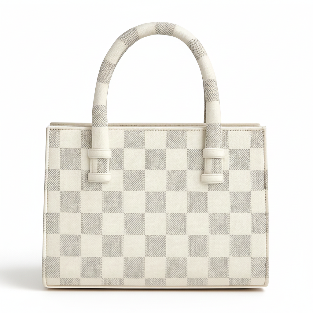 TYMO CheckWeave handbag