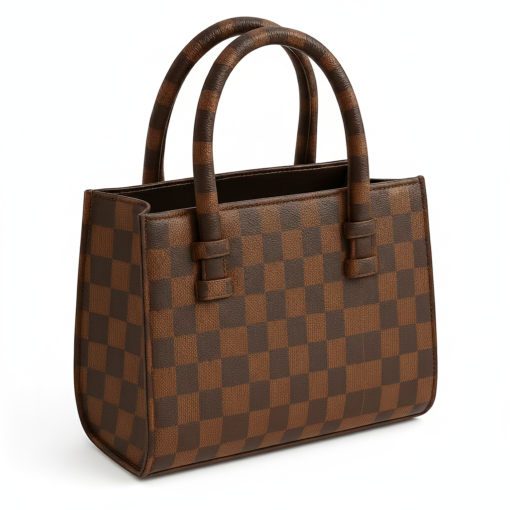 TYMO CheckWeave handbag