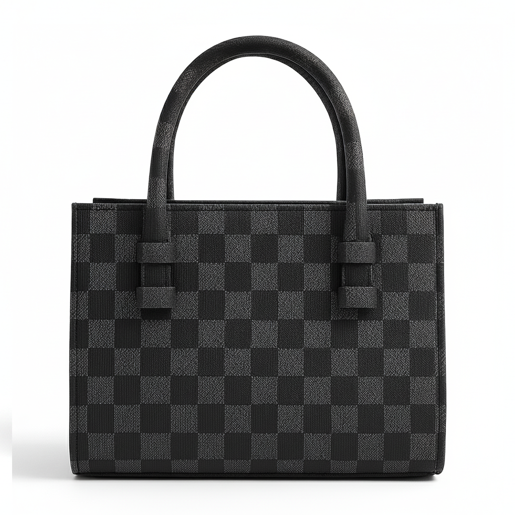 TYMO CheckWeave handbag