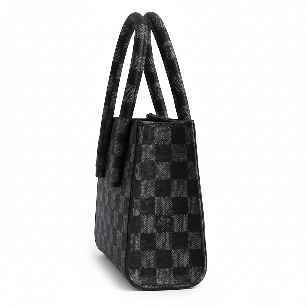 TYMO CheckWeave handbag