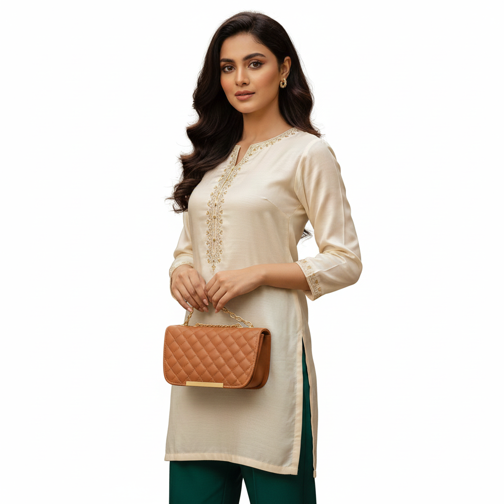 TYMO CharmStitch shoulder bag