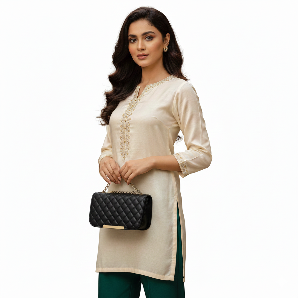 TYMO CharmStitch shoulder bag