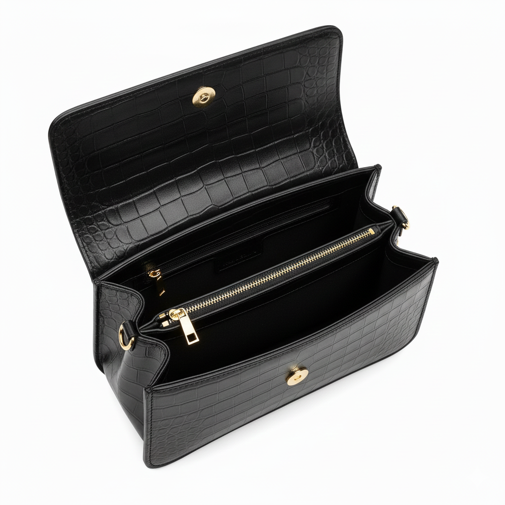 TYMO CrocoLine handbag