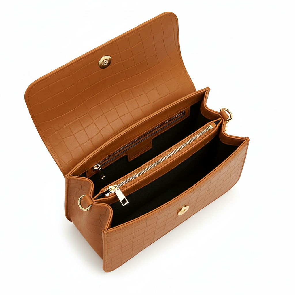 TYMO CrocoLine handbag