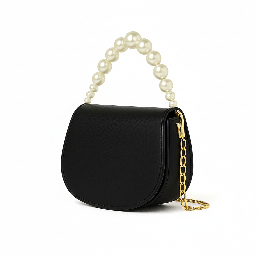 TYMO Noir Pearl handbag