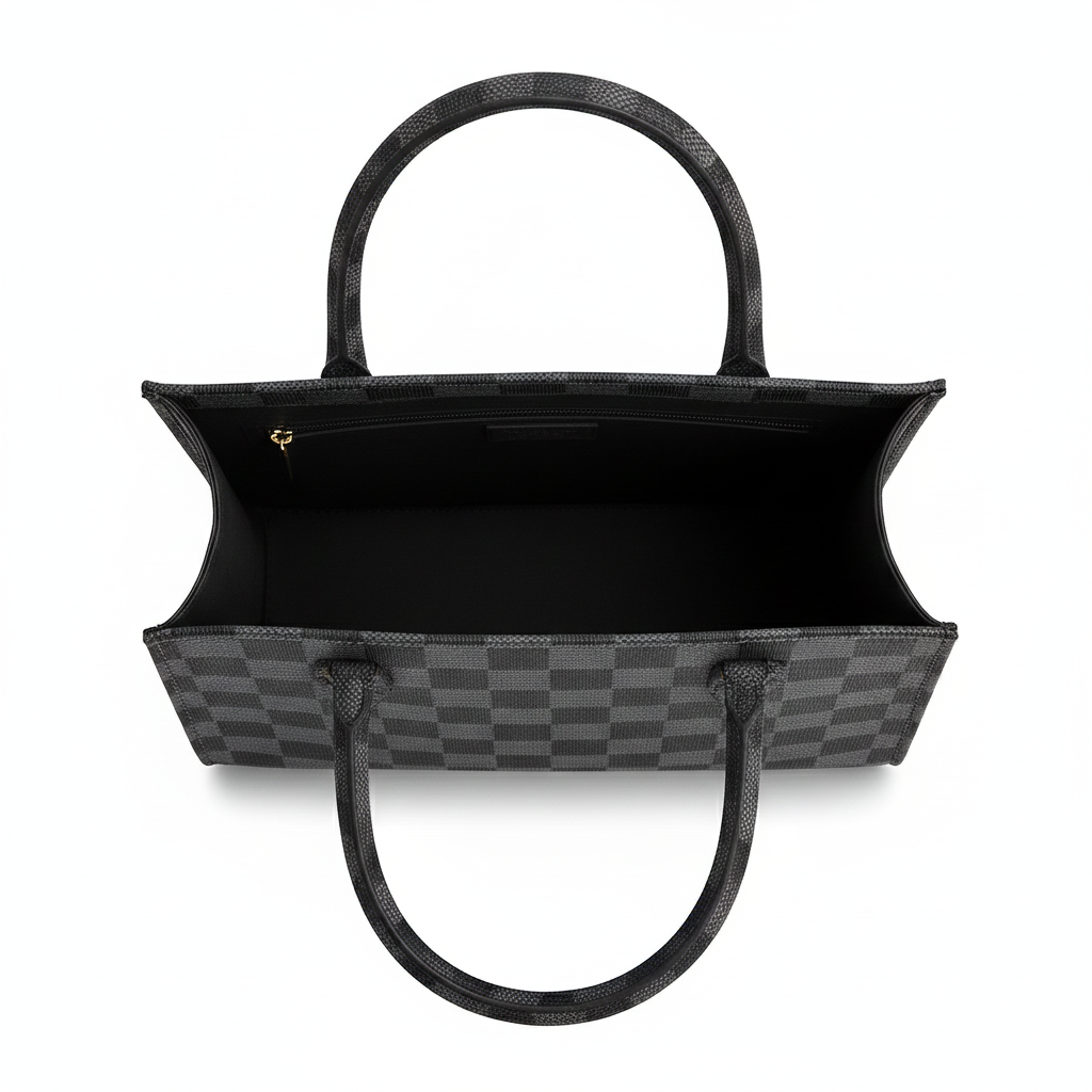 TYMO CheckWeave handbag