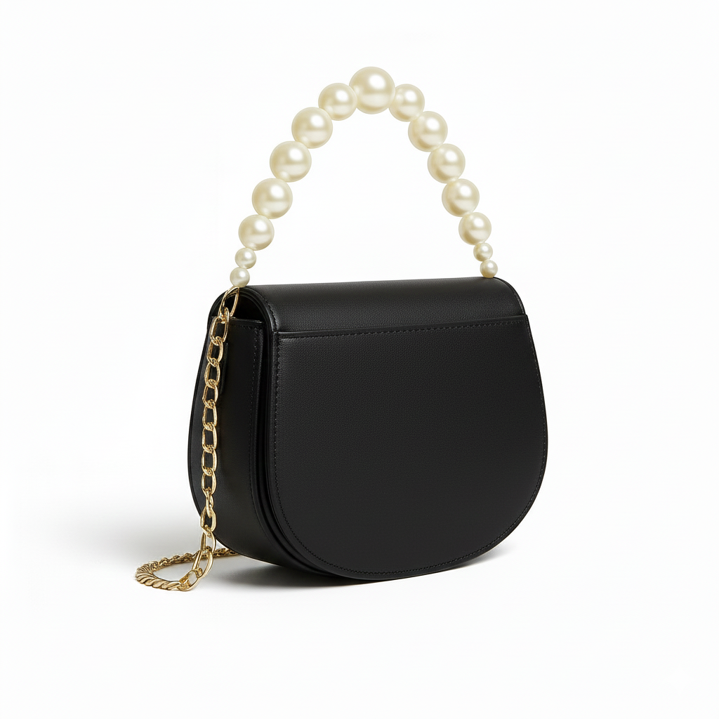 TYMO Noir Pearl handbag